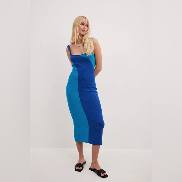 naked wardrobe | Dresses | Nakd Two Colored Knitted Maxi Dress Blue Combo | Poshmark naked wardrobe | Dresses | Nakd Two Colored Knitted Maxi Dress Blue Combo | Poshmark